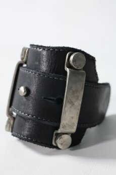 画像16: incarnation / インカネーション / 32014-8917 / CALF LEATHER BRACELET METAL LOOP (16)