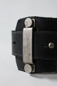 画像11: incarnation / インカネーション / 32014-8917 / CALF LEATHER BRACELET METAL LOOP (11)