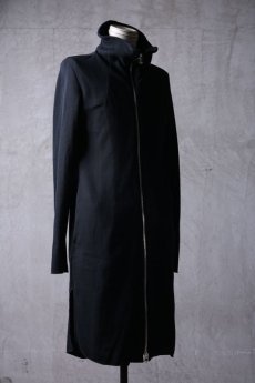 画像3: Thee OLD CIRCUS '' 1973 '' / 9331 / " Bomb rain " / DISTORTION NECK WAFFLE KNIT LONG COAT (3)