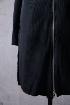 画像12: Thee OLD CIRCUS '' 1973 '' / 9331 / " Bomb rain " / DISTORTION NECK WAFFLE KNIT LONG COAT (12)