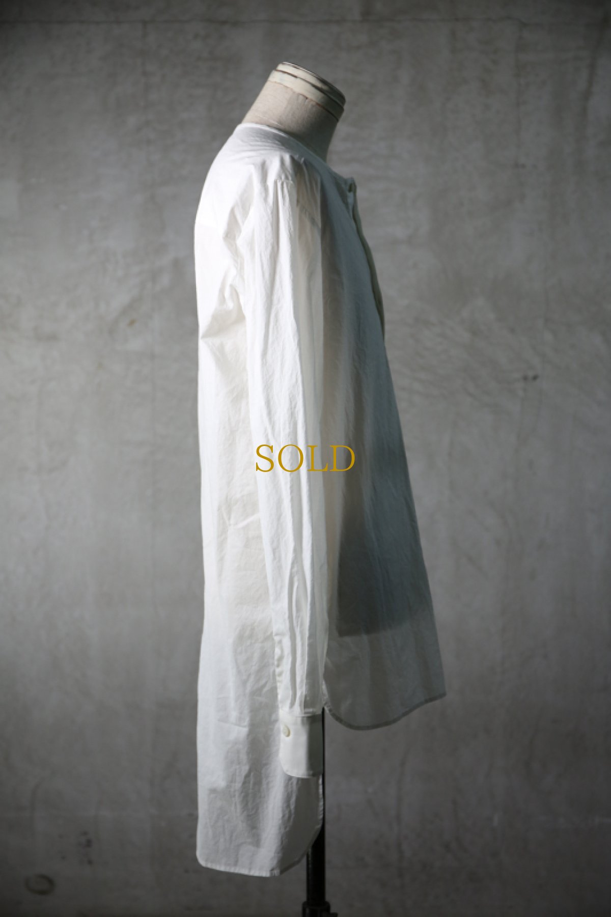 画像5: NostraSantissima / ノストラ サンティッシマ / C04 / PULLOVER STAND COLLAR MIDDLE SHIRTS (5)