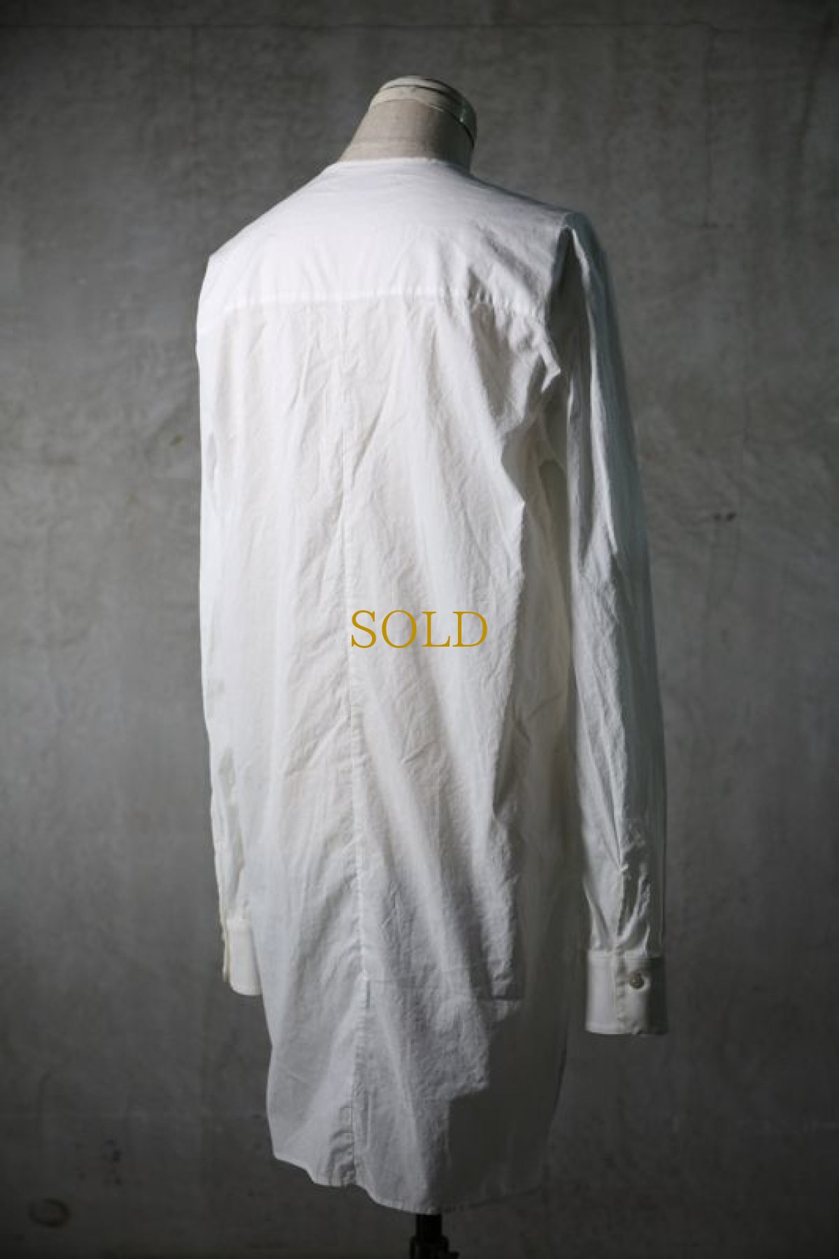 画像7: NostraSantissima / ノストラ サンティッシマ / C04 / PULLOVER STAND COLLAR MIDDLE SHIRTS (7)