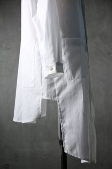 画像16: NostraSantissima / ノストラ サンティッシマ / C01*1 / SHORT STAND COLLAR LONG SHIRTS (16)