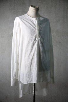 画像3: NostraSantissima / ノストラ サンティッシマ / C04 / PULLOVER STAND COLLAR MIDDLE SHIRTS (3)