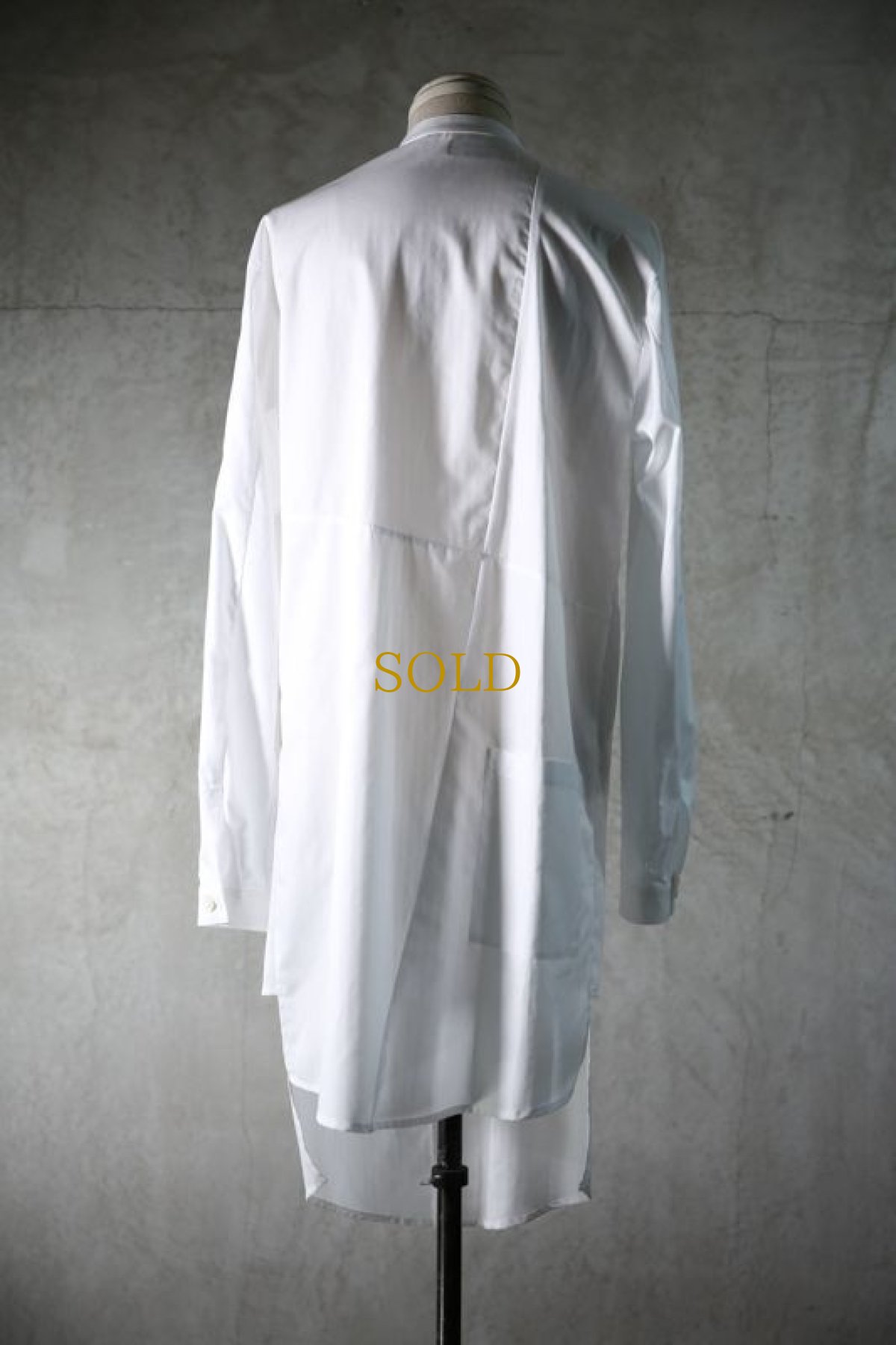 画像8: NostraSantissima / ノストラ サンティッシマ / C01*1 / SHORT STAND COLLAR LONG SHIRTS (8)