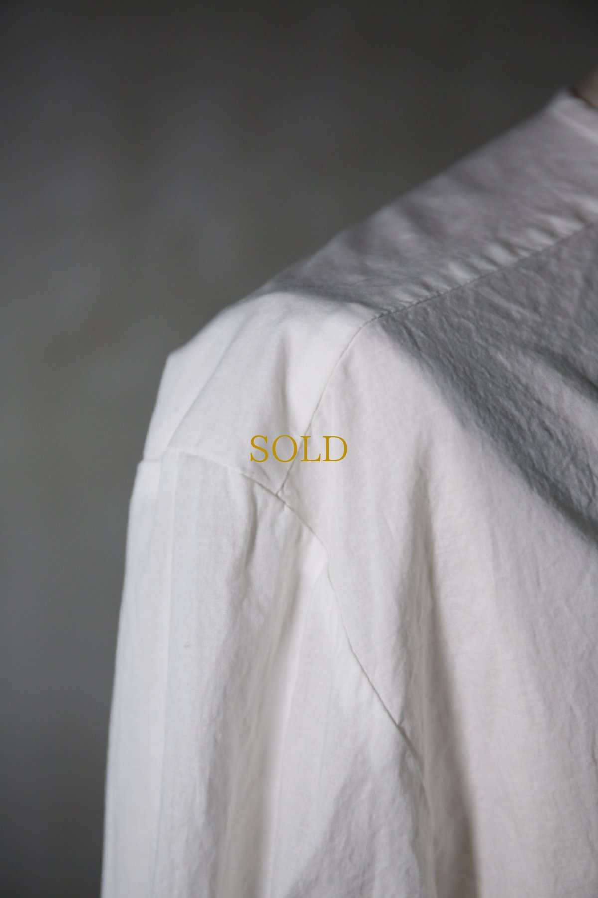 画像14: NostraSantissima / ノストラ サンティッシマ / C04 / PULLOVER STAND COLLAR MIDDLE SHIRTS (14)