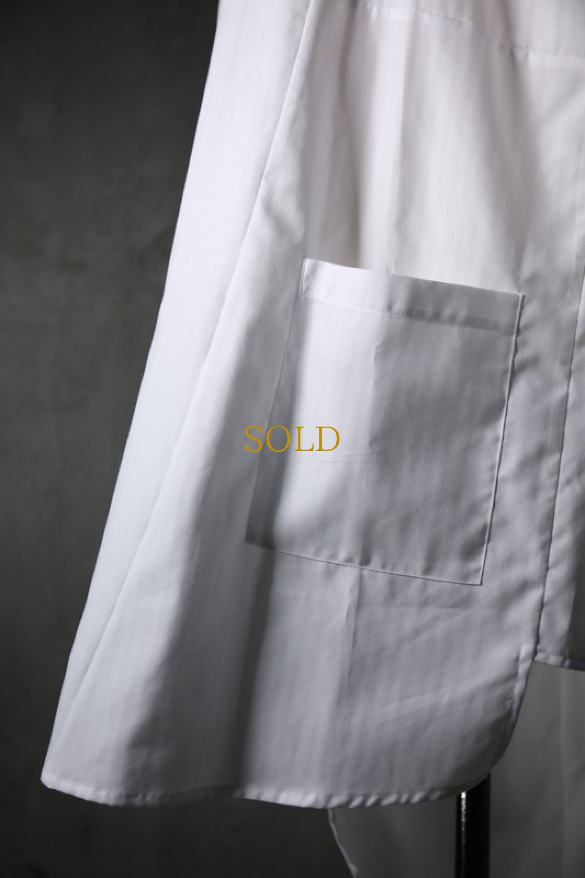 画像17: NostraSantissima / ノストラ サンティッシマ / C01*1 / SHORT STAND COLLAR LONG SHIRTS (17)