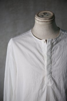 画像10: NostraSantissima / ノストラ サンティッシマ / C04 / PULLOVER STAND COLLAR MIDDLE SHIRTS (10)