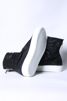 画像8: the last conspiracy / ザ・ラスト・コンスピラシー / TLC1835 / MATT HORSE LEATHER BACK ZIP SNEAKERS (8)