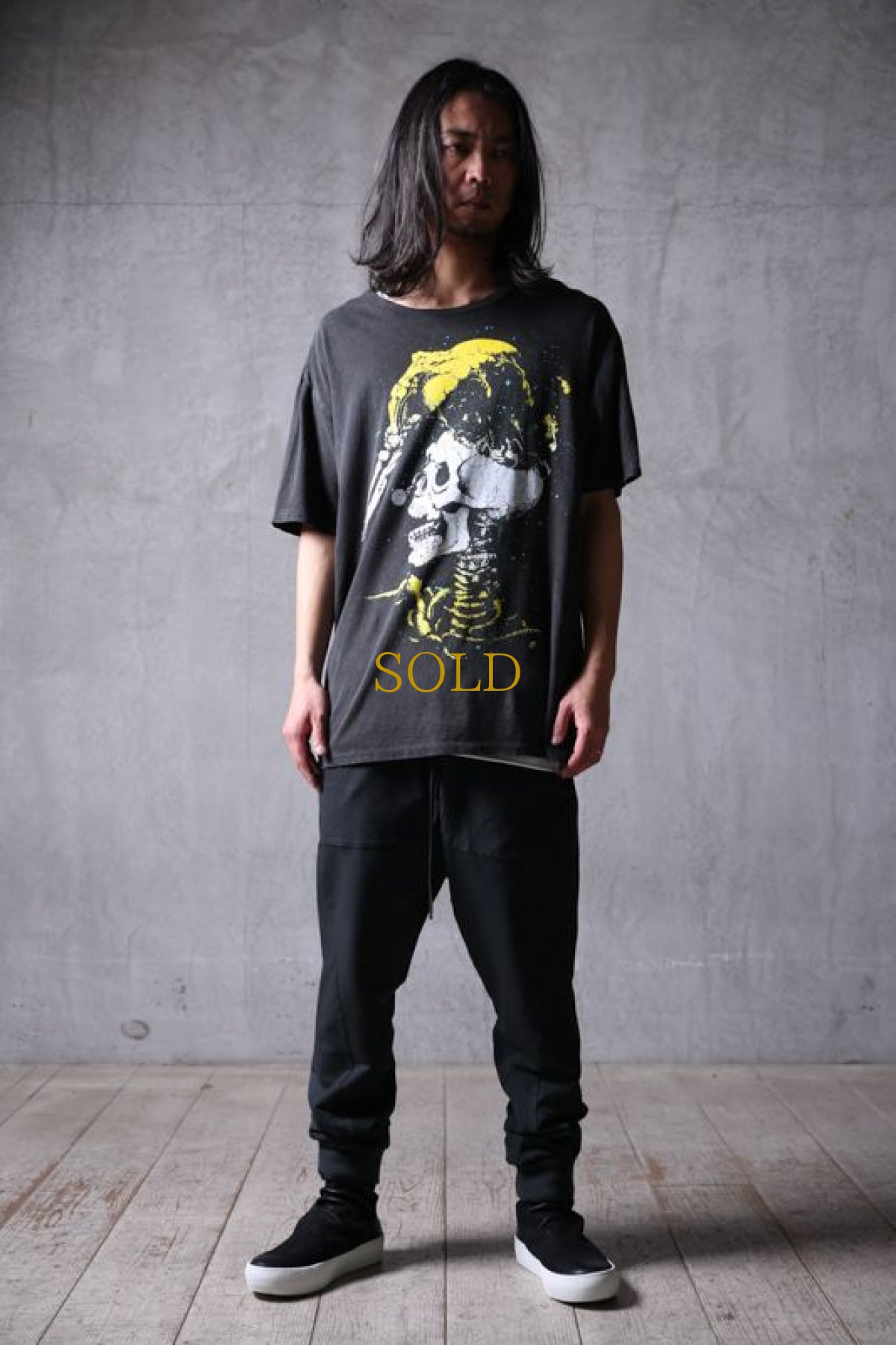 画像16: JUVENILE HALL ROLLCALL / ジュヴェナイルホールロールコール / 1370 / BIG SKULL PRINT T-SHIRTS (16)