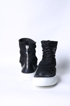 画像5: the last conspiracy / ザ・ラスト・コンスピラシー / TLC1835 / MATT HORSE LEATHER BACK ZIP SNEAKERS (5)