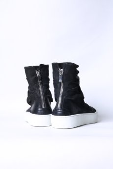 画像3: the last conspiracy / ザ・ラスト・コンスピラシー / TLC1835 / MATT HORSE LEATHER BACK ZIP SNEAKERS (3)