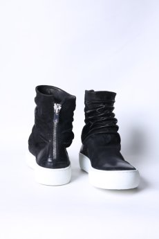 画像6: the last conspiracy / ザ・ラスト・コンスピラシー / TLC1835 / MATT HORSE LEATHER BACK ZIP SNEAKERS (6)