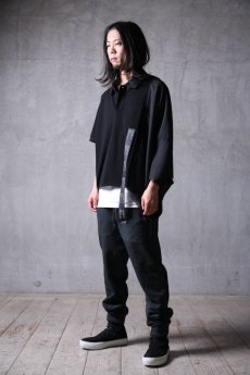 画像17: JUVENILE HALL ROLLCALL / ジュヴェナイルホールロールコール / 1438 / ASYMMETRY SLEEVE POLO-SHIRTS (17)