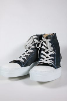 画像3: incarnation / インカネーション / 32011V-7585WZ / HORSE LEATHER HI CUT SNEAKER LINED BACK ZIP (3)