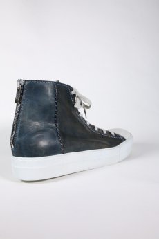 画像12: incarnation / インカネーション / 32011V-7585WZ / HORSE LEATHER HI CUT SNEAKER LINED BACK ZIP (12)