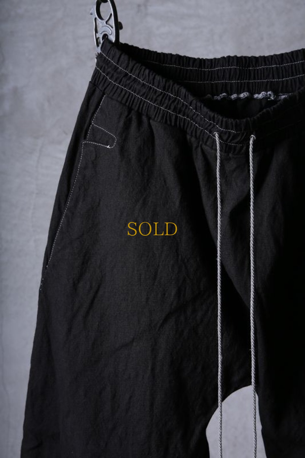 画像3: incarnation / インカネーション / 32071-6482 / LINEN 70% COTTON 27% ELASTERN 3% PANTS JERSEY FLAT (3)