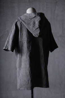 画像7: incarnation / インカネーション / 32071-3402 / LINEN 70% COTTON 27% ELASTERN 3% HOODED RAGLAN #2 SHORT SLEEVE (7)