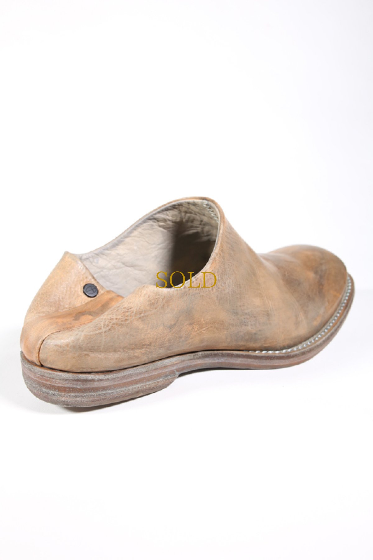 画像10: incarnation / インカネーション / 32011V-7725 / HORSE LEATHER  SLIP ON #2 LINED LEATHER SOLES (10)