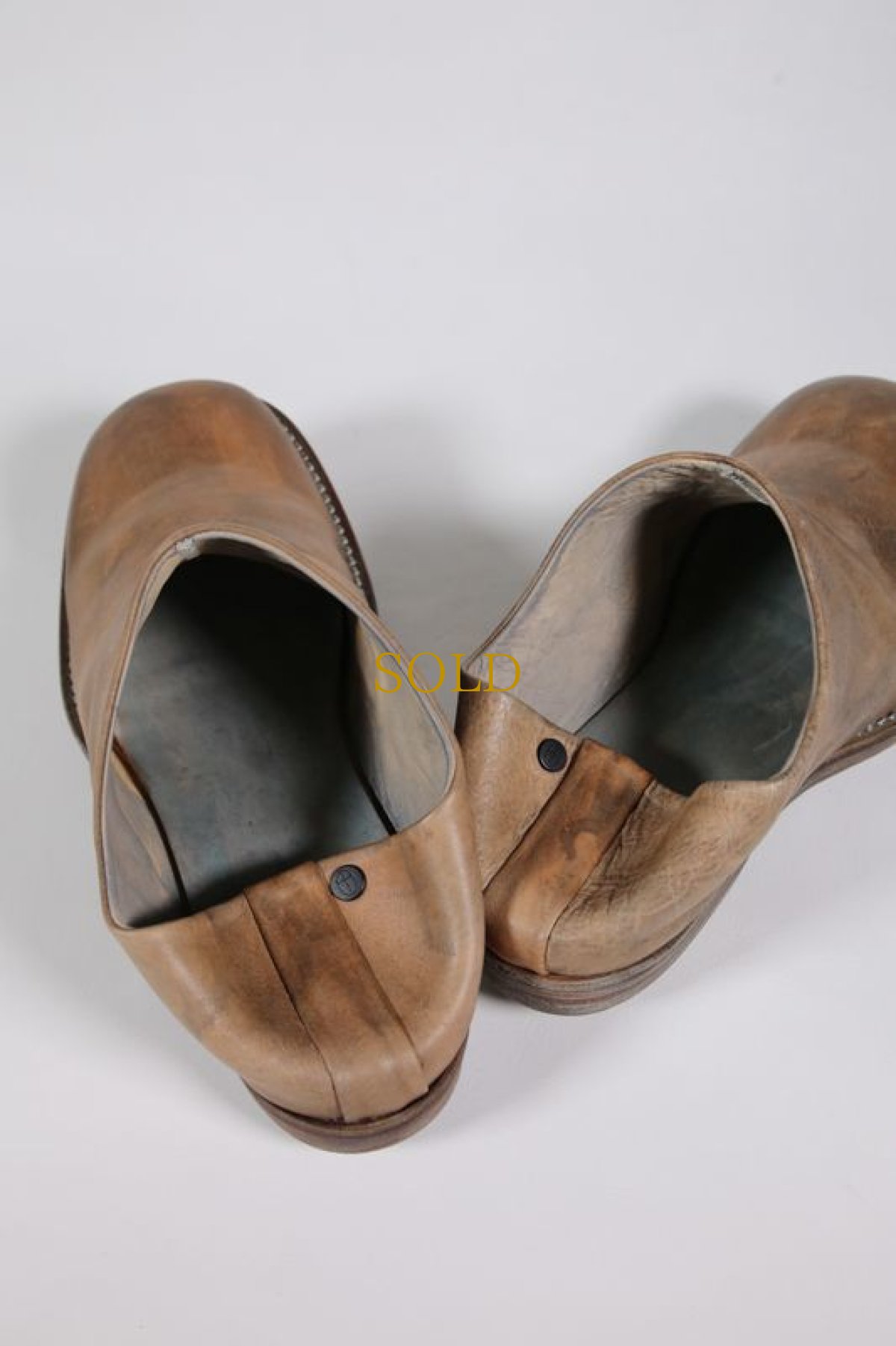 画像13: incarnation / インカネーション / 32011V-7725 / HORSE LEATHER  SLIP ON #2 LINED LEATHER SOLES (13)