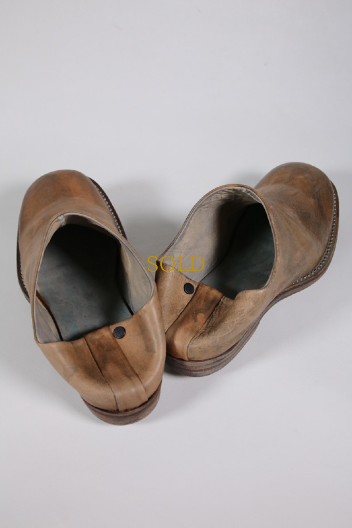 画像12: incarnation / インカネーション / 32011V-7725 / HORSE LEATHER  SLIP ON #2 LINED LEATHER SOLES (12)
