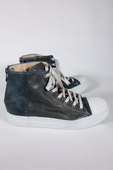 画像6: incarnation / インカネーション / 32011V-7585WZ / HORSE LEATHER HI CUT SNEAKER LINED BACK ZIP (6)