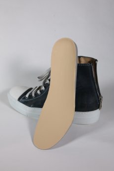 画像19: incarnation / インカネーション / 32011V-7585WZ / HORSE LEATHER HI CUT SNEAKER LINED BACK ZIP (19)