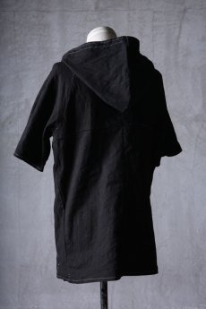 画像7: incarnation / インカネーション / 32071-3402 / LINEN 70% COTTON 27% ELASTERN 3% HOODED RAGLAN #2 SHORT SLEEVE (7)