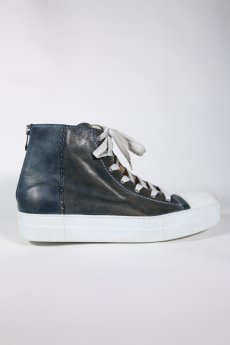 画像11: incarnation / インカネーション / 32011V-7585WZ / HORSE LEATHER HI CUT SNEAKER LINED BACK ZIP (11)