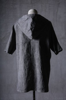 画像8: incarnation / インカネーション / 32071-3402 / LINEN 70% COTTON 27% ELASTERN 3% HOODED RAGLAN #2 SHORT SLEEVE (8)