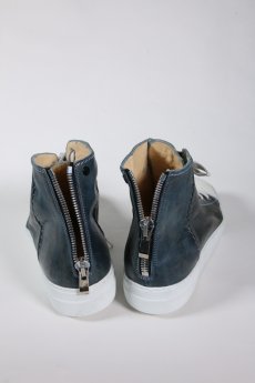 画像9: incarnation / インカネーション / 32011V-7585WZ / HORSE LEATHER HI CUT SNEAKER LINED BACK ZIP (9)