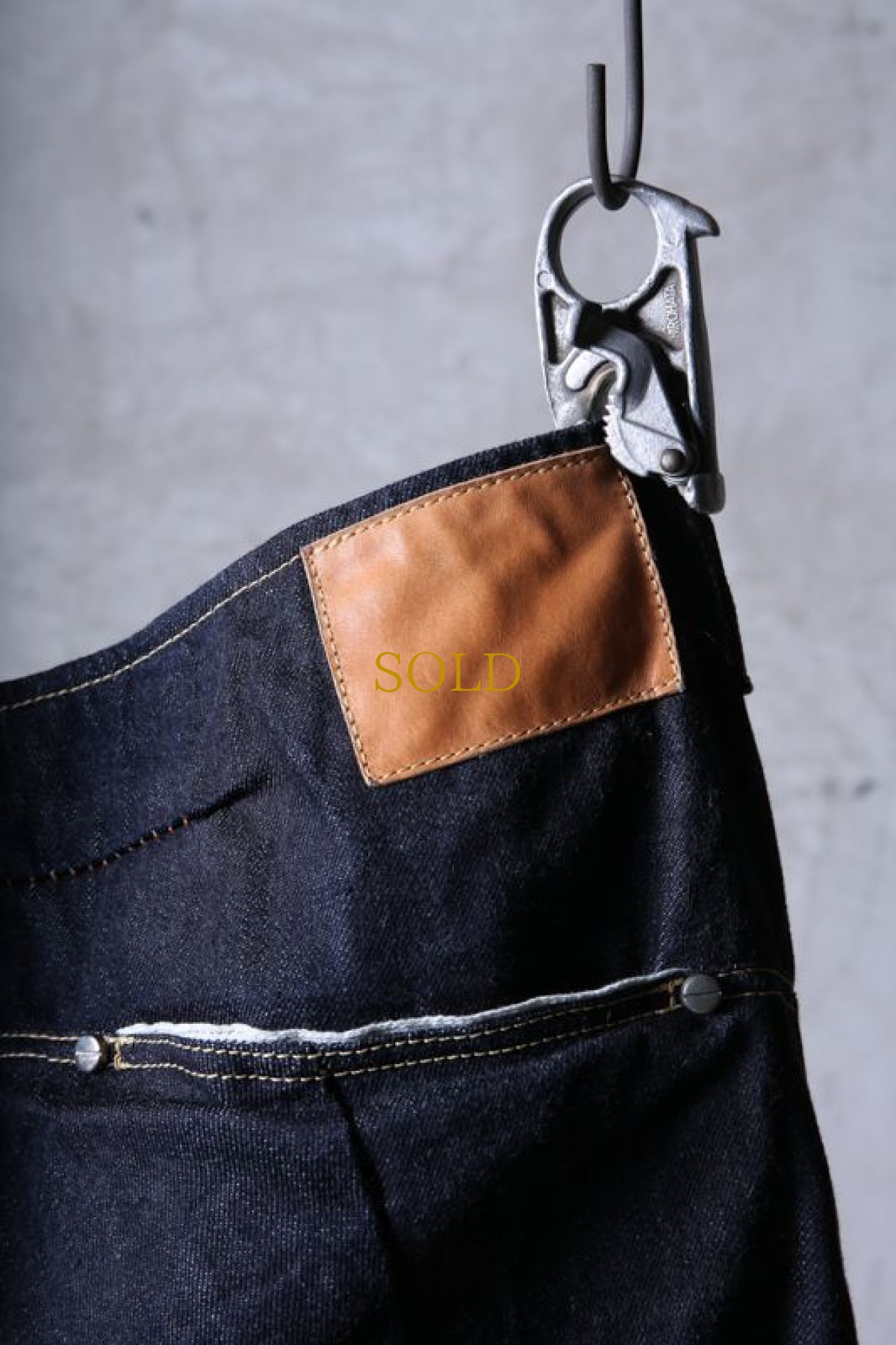 画像12: incarnation / インカネーション / 12081-6402 / 12oz DENIM COTTON 100% PANTS LONG DARTS SKINNY (12)