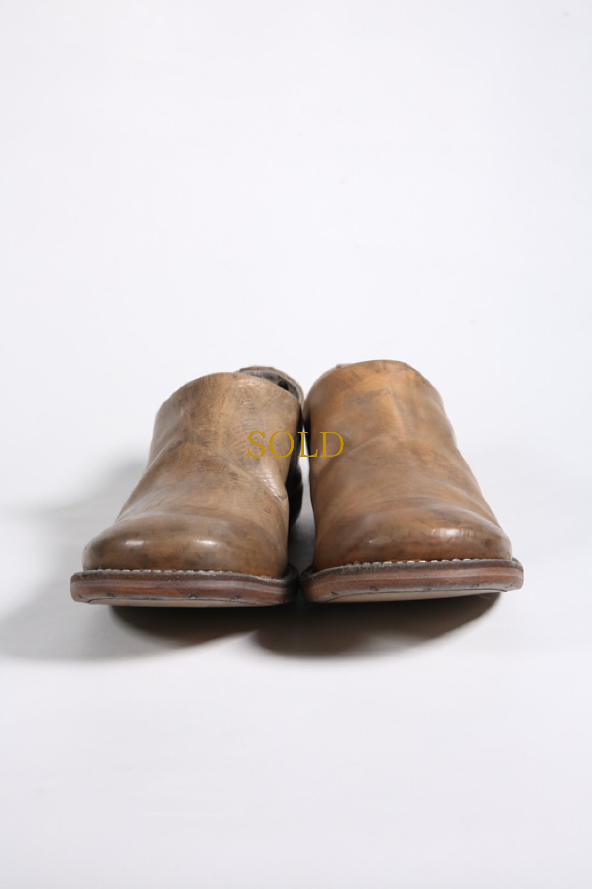 画像2: incarnation / インカネーション / 32011V-7725 / HORSE LEATHER  SLIP ON #2 LINED LEATHER SOLES (2)