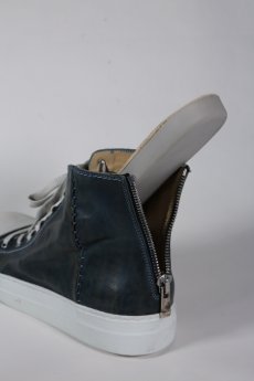 画像18: incarnation / インカネーション / 32011V-7585WZ / HORSE LEATHER HI CUT SNEAKER LINED BACK ZIP (18)