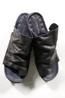 画像1: Portaille / ポルタユ / SaB-MC / Heated shrink horse Thong sandals (1)