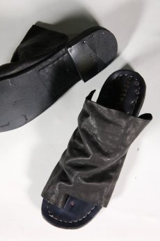画像15: Portaille / ポルタユ / SaB-MC / Heated shrink horse Thong sandals (15)