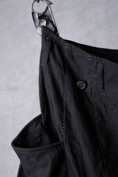 画像7: incarnation / インカネーション / 32071-6472 / LINEN 70% COTTON 27% ELASTERN 3% PANTS W/PKT (7)