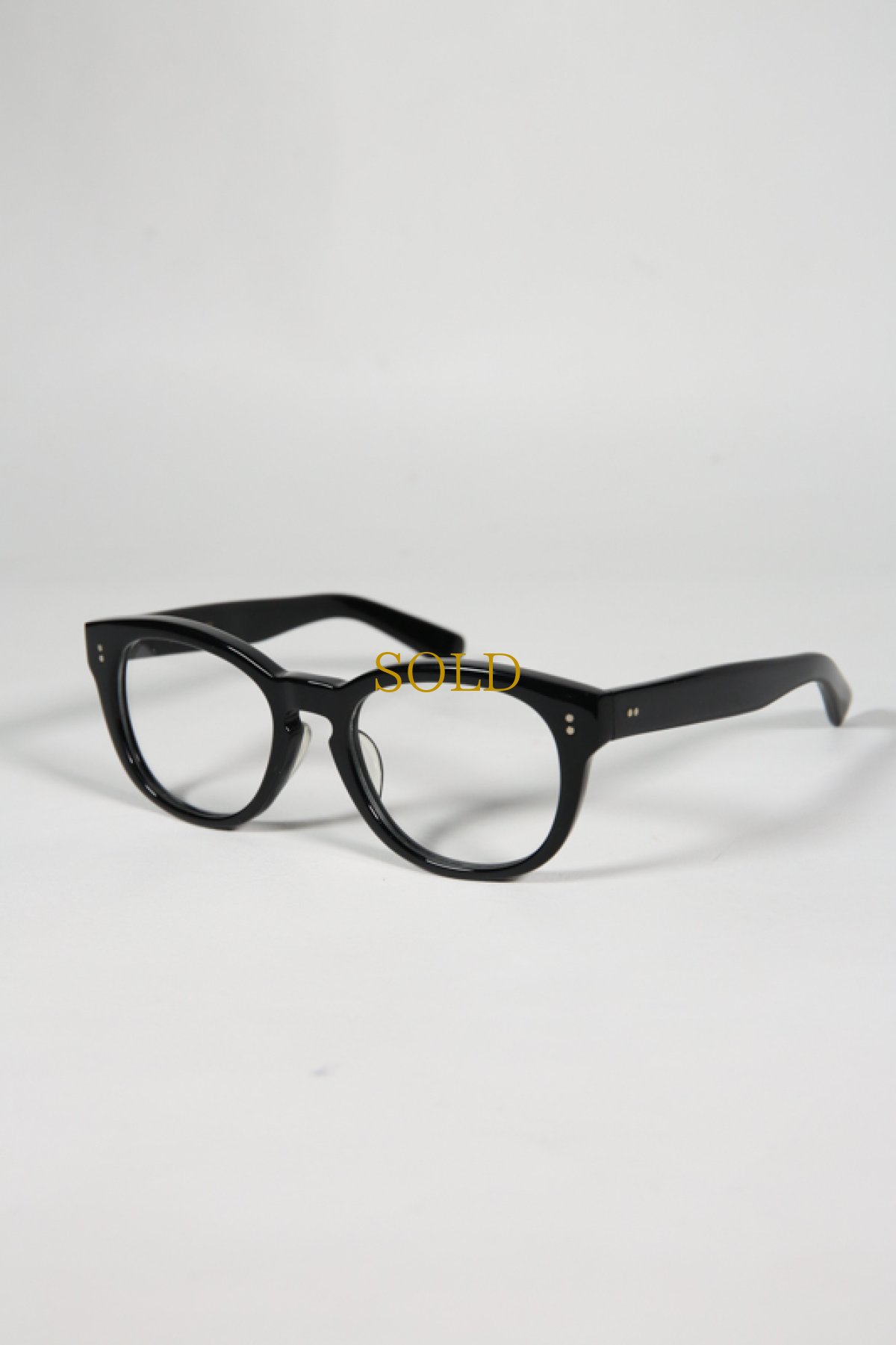 画像1: Thee OLD CIRCUS '' 1973 '' / GT-TOC-002 / " Waits " / Round frame acetate glasses (1)