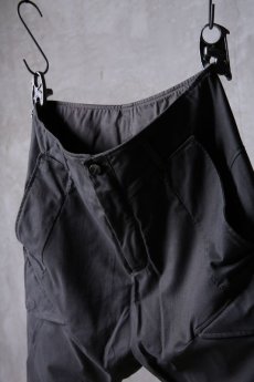 画像12: incarnation / インカネーション / 11883-6410C / COTTON 98% ELASTANE 2% PANTS SARROUEL CARGO SHORT (12)