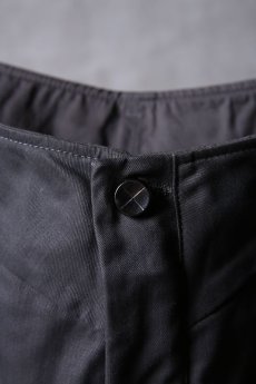 画像14: incarnation / インカネーション / 11883-6410C / COTTON 98% ELASTANE 2% PANTS SARROUEL CARGO SHORT (14)