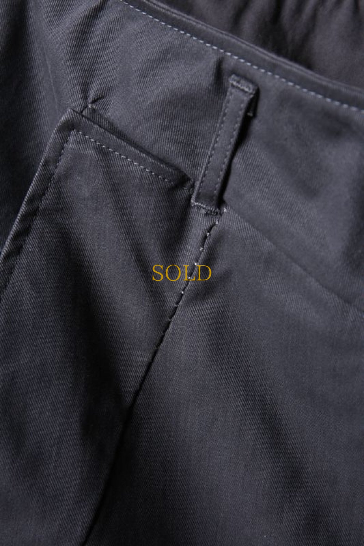 画像8: incarnation / インカネーション / 11883-6410C / COTTON 98% ELASTANE 2% PANTS SARROUEL CARGO SHORT (8)