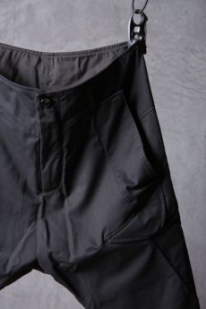 画像4: incarnation / インカネーション / 11883-6410C / COTTON 98% ELASTANE 2% PANTS SARROUEL CARGO SHORT (4)