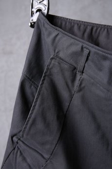 画像7: incarnation / インカネーション / 11883-6410C / COTTON 98% ELASTANE 2% PANTS SARROUEL CARGO SHORT (7)