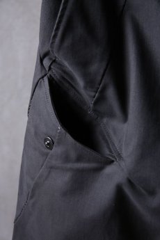 画像11: incarnation / インカネーション / 11883-6410C / COTTON 98% ELASTANE 2% PANTS SARROUEL CARGO SHORT (11)