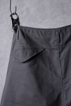 画像15: incarnation / インカネーション / 11883-6410C / COTTON 98% ELASTANE 2% PANTS SARROUEL CARGO SHORT (15)