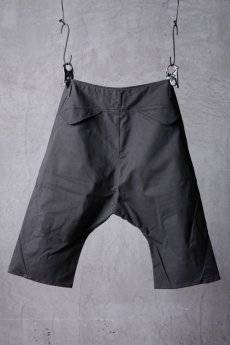 画像2: incarnation / インカネーション / 11883-6410C / COTTON 98% ELASTANE 2% PANTS SARROUEL CARGO SHORT (2)