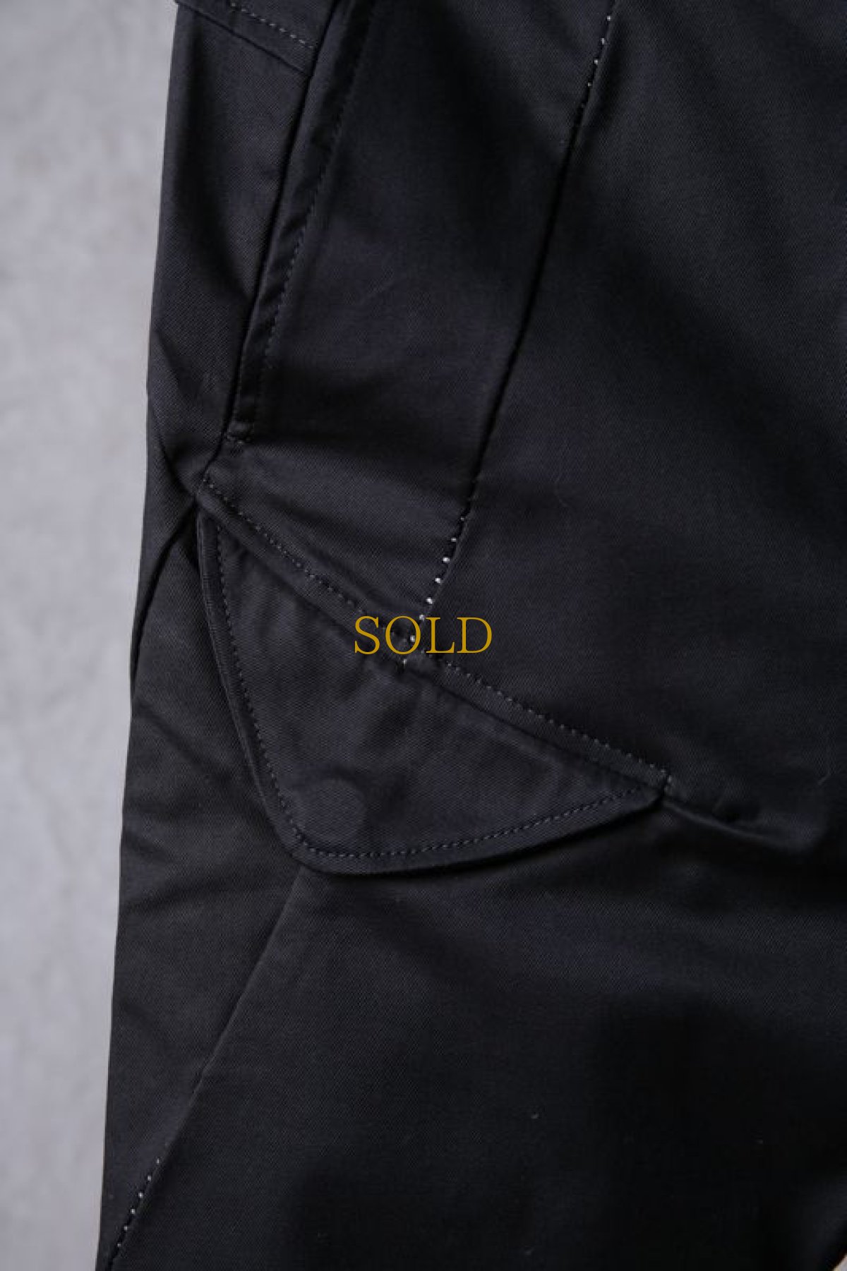 画像10: incarnation / インカネーション / 11883-6410C / COTTON 98% ELASTANE 2% PANTS SARROUEL CARGO SHORT (10)