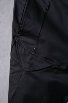 画像10: incarnation / インカネーション / 11883-6410C / COTTON 98% ELASTANE 2% PANTS SARROUEL CARGO SHORT (10)