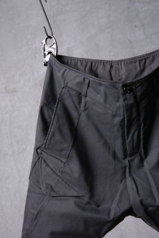 画像3: incarnation / インカネーション / 11883-6410C / COTTON 98% ELASTANE 2% PANTS SARROUEL CARGO SHORT (3)