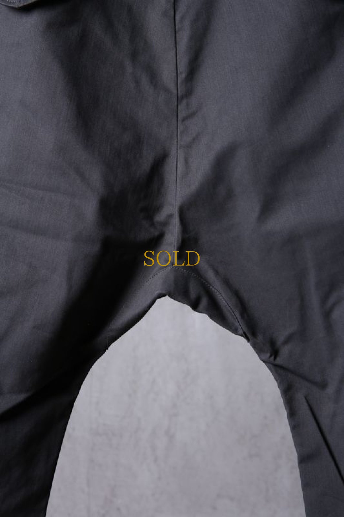 画像19: incarnation / インカネーション / 11883-6410C / COTTON 98% ELASTANE 2% PANTS SARROUEL CARGO SHORT (19)